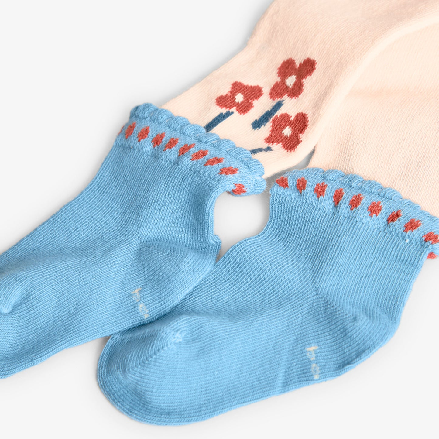 LEOTARDOS PUNTO AZUY FLORES