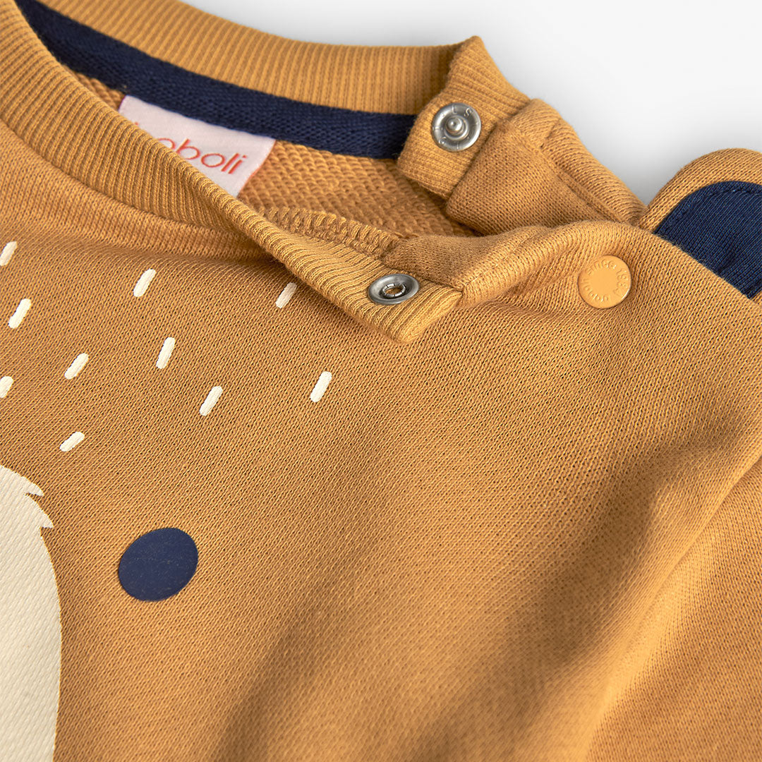 SUDADERA FELPA OSITO