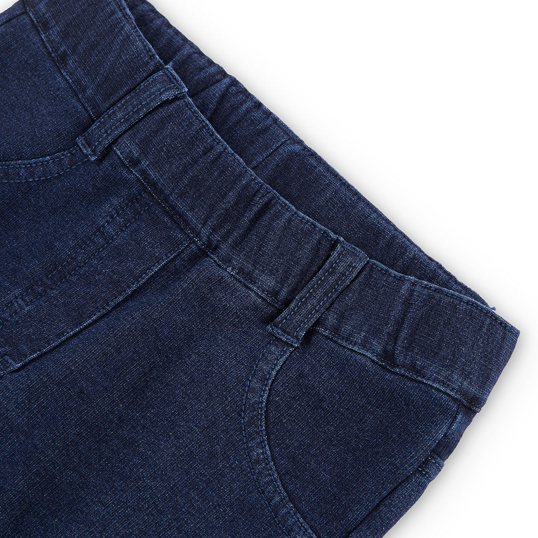 PANTALÓN FELPA DENIM AZUL NIÑO