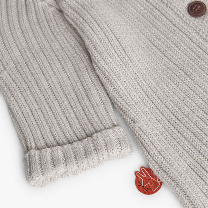 Pelele bebé punto Crudo