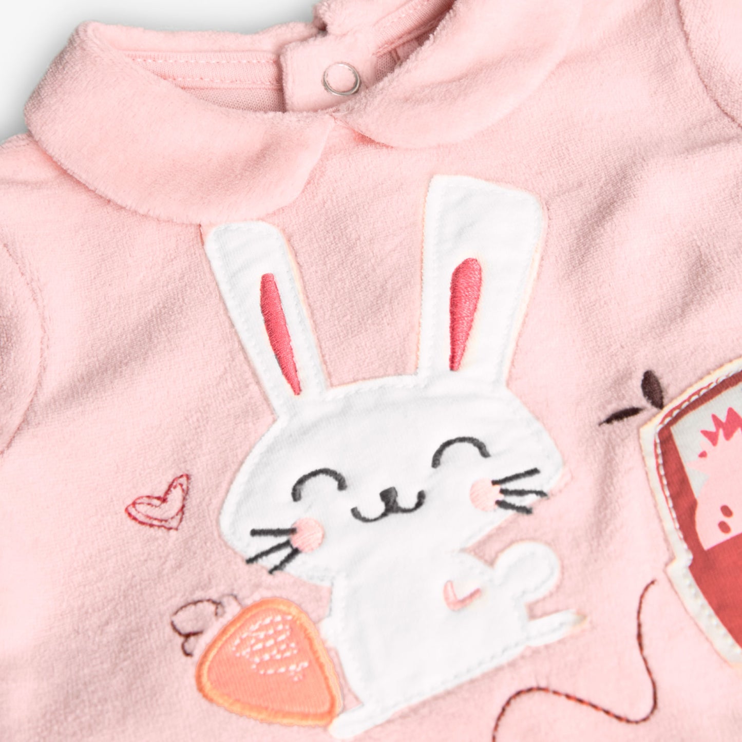 PELELE PUNTO ROSA CONEJO