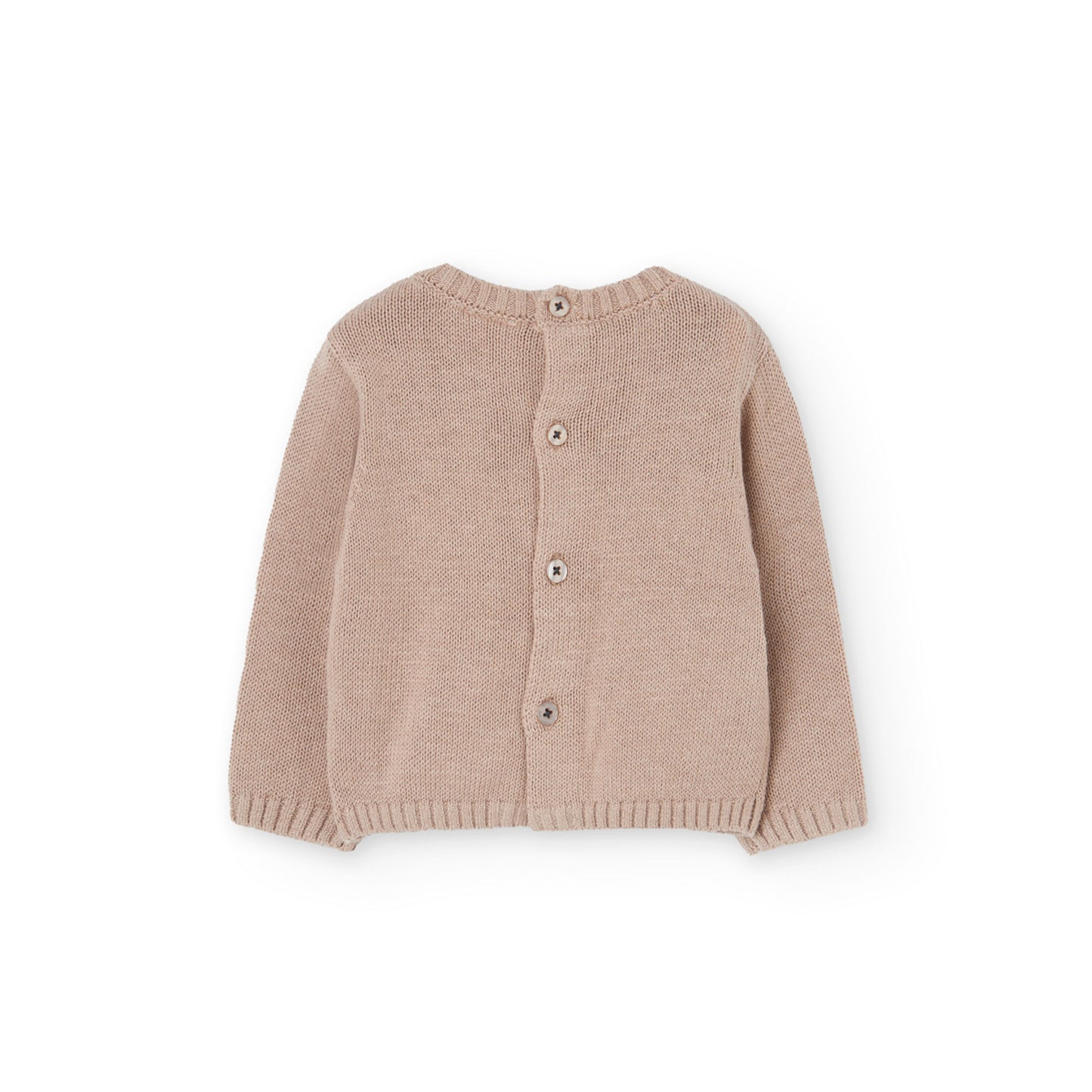 CONJUNTO PUNTO  BEIGE ANIMALITO