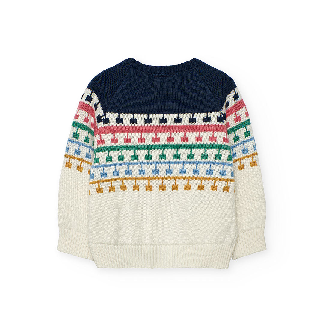 JERSEY BLANCO ESTAMPADO