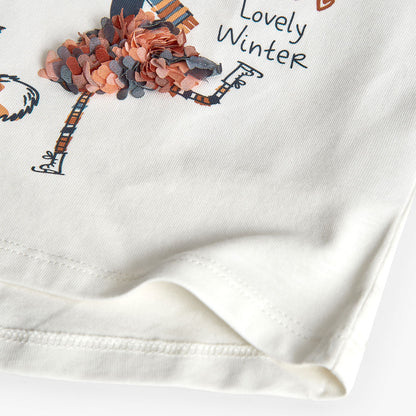 CAMISETA PUNTO ZORRO Y CORAZONES