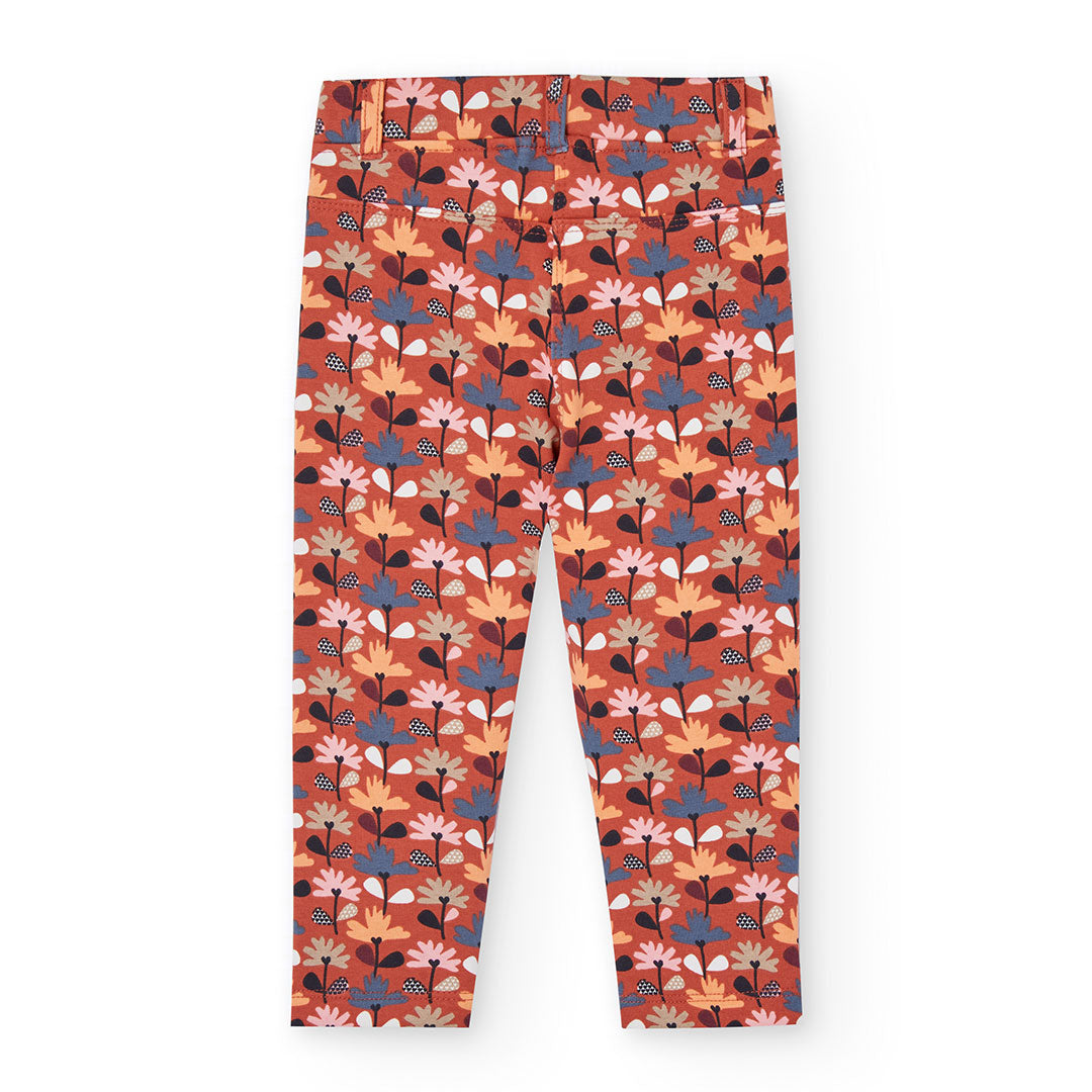 LEGGINS DE FLORES