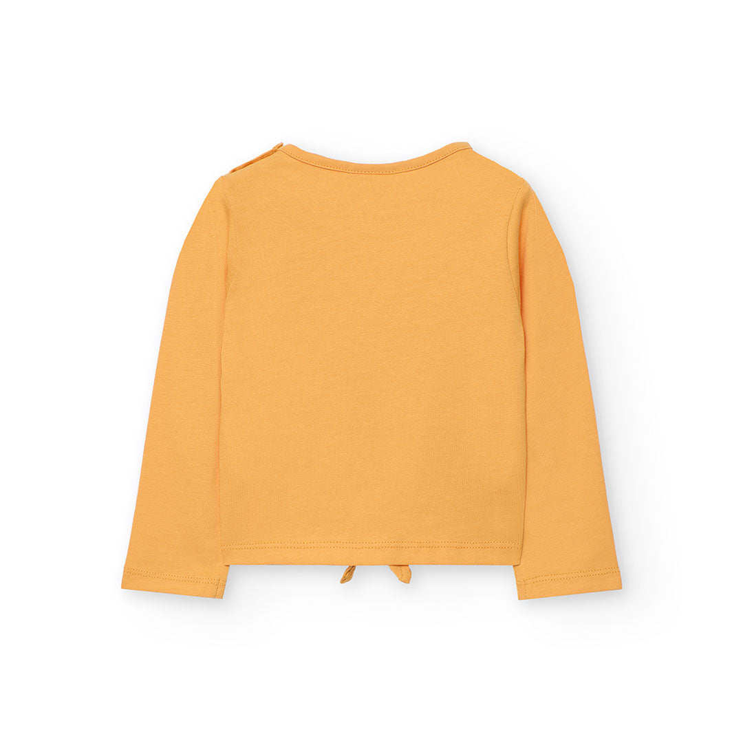 CAMISETA PUNTO AMARILLA