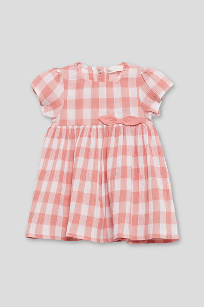 VESTIDO BEBE NIÑA CUADROS