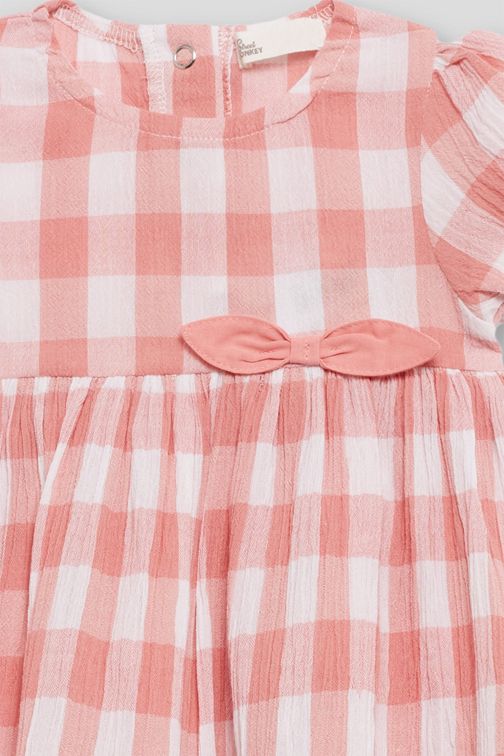 VESTIDO BEBE NIÑA CUADROS