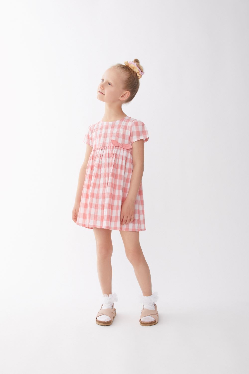 VESTIDO BEBE NIÑA CUADROS