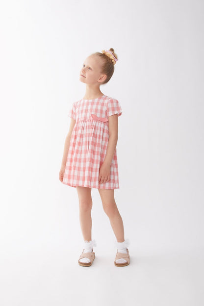 VESTIDO BEBE NIÑA CUADROS