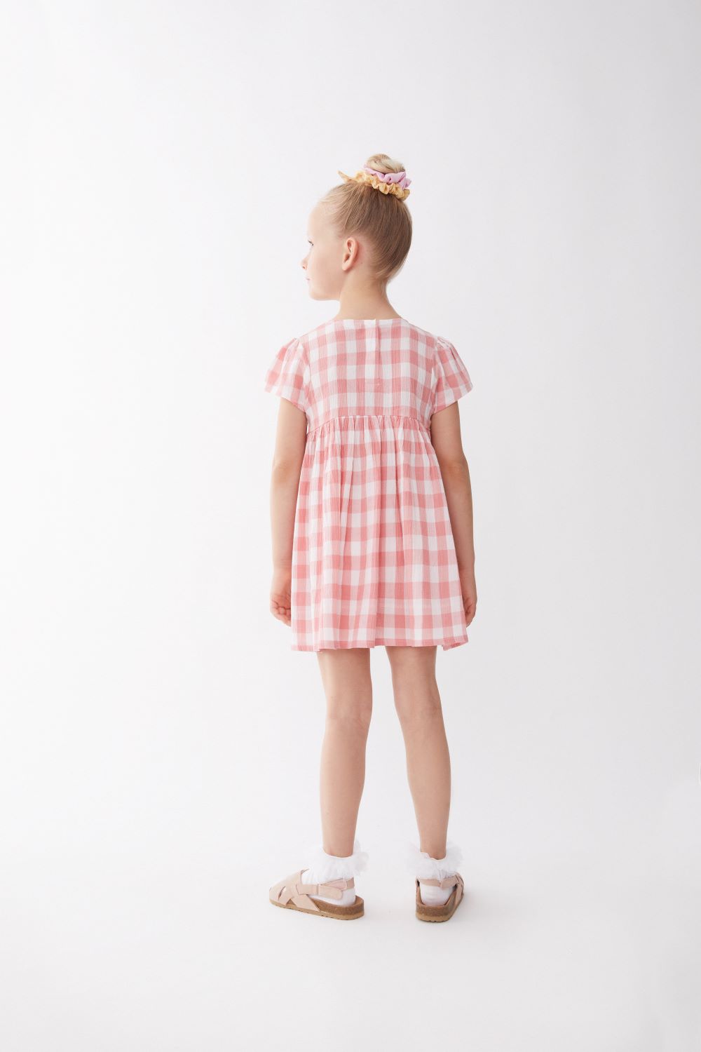 VESTIDO BEBE NIÑA CUADROS