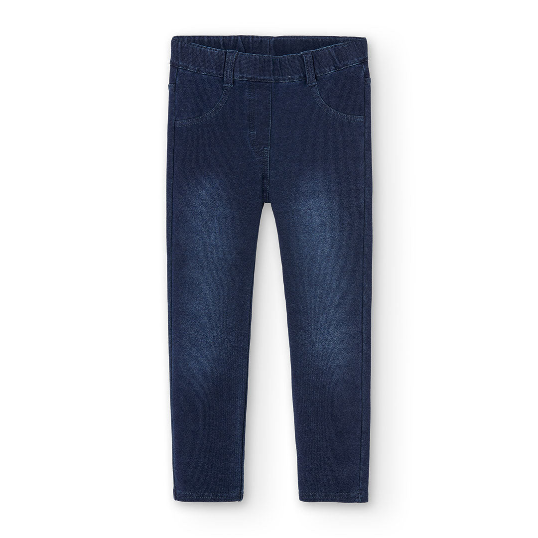 PANTALÓN FELPA DENIM AZUL NIÑO