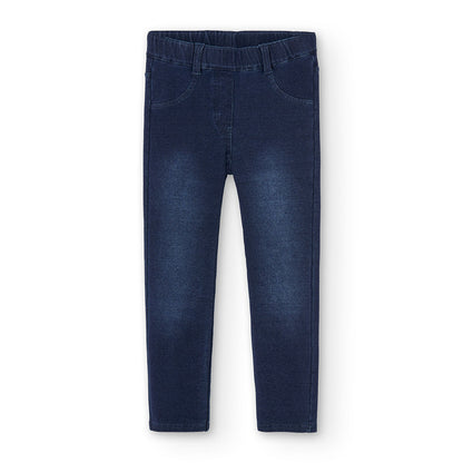 PANTALÓN FELPA DENIM AZUL NIÑO
