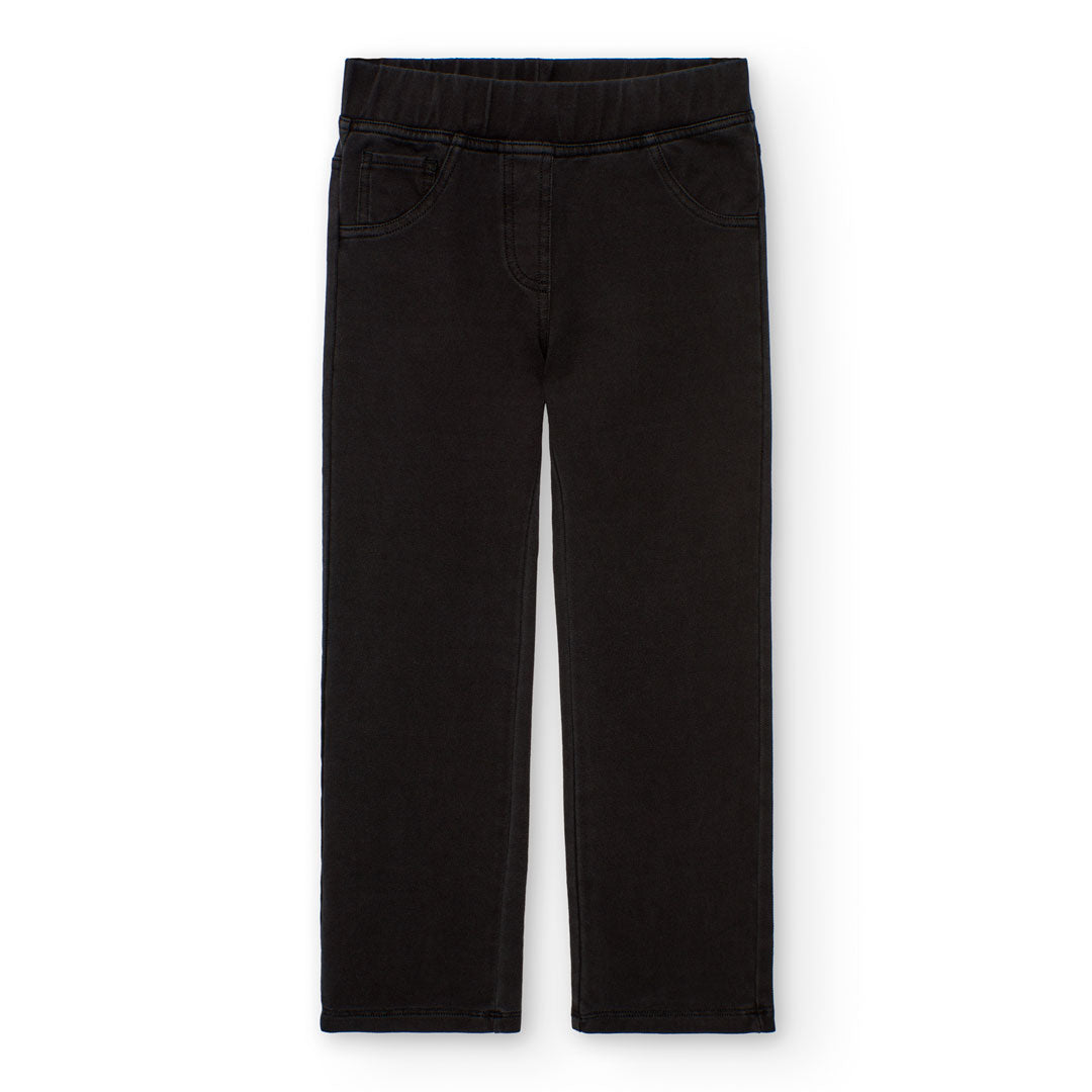 PANTALON SARGA ELASTICA NEGRO