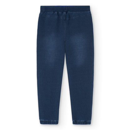 PANTALÓN DENIM FELPA NIÑO